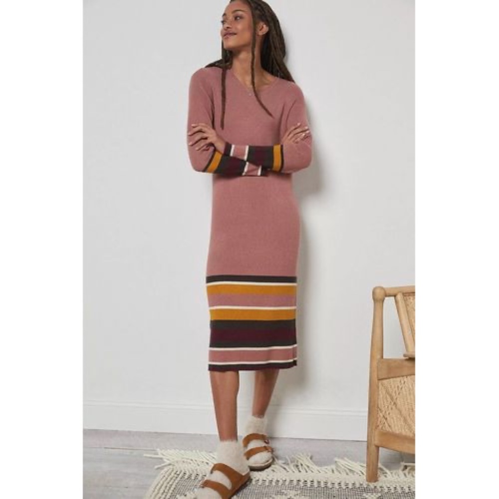 ANTHROPOLOGIE PARVATI MIDI DRESS